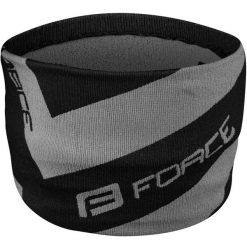 Chusta wielofunkcyjna dla dorosłych sportowa Force Arrow zimowa. Czarne chusty damskie FORCE, na zimę, bez wzorów. Za 39.90 zł.