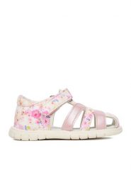 Nelli Blu Sandały CEO-CM230827-3 Różowy. Czerwone sandały dziewczęce Nelli Blu, ze skóry, bez obcasa, bez zapięcia. Za 89.99 zł.