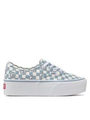 Vans Tenisówki Authentic Stac VN0A5KXXBD21 Błękitny. Niebieskie obuwie sportowe damskie Vans, bez wzorów, z materiału, bez zapięcia. Za 209.99 zł.