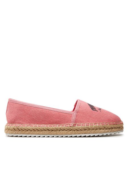 Tommy Jeans Espadryle Tjw Varsity Espadrille EN0EN02470 Różowy. Czerwone espadryle damskie Tommy Jeans, bez wzorów, z jeansu, bez obcasa. Za 179.99 zł.