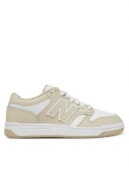 New Balance Sneakersy BB480LBB Beżowy. Brązowe obuwie sportowe damskie New Balance, ze skóry, bez zapięcia. Za 269.99 zł.