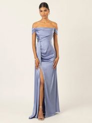 APART Sukienka w kolorze błękitnym rozmiar: 38. Niebieskie sukienki damskie Apart, bez wzorów, bez ramiączek. Za 433.83 zł.