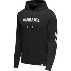 Bluza z kapturem Hummel Legacy Logo. Czarne bluzy damskie Hummel, xs, bez wzorów, z kapturem. Za 179.90 zł.