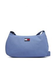 Tommy Jeans Torebka Tjw Ess Daily Shoulder Bag AW0AW18768 Niebieski. Niebieskie torebki klasyczne damskie Tommy Jeans, z jeansu, bez dodatków. Za 249.99 zł.