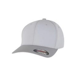 Wodoodporna czapka z daszkiem Flexfit Tech. Białe czapki z daszkiem damskie FLEXFIT, bez wzorów, z elastanu. Za 136.50 zł.
