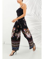 Milan Kiss Spodnie w kolorze czarnym rozmiar: M. Czarne spodnie materiałowe damskie Milan Kiss, bez wzorów, z materiału. Za 127.35 zł.