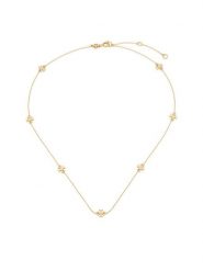 Tory Burch Naszyjnik Delicate Icon 184442 Złoty. Żółte naszyjniki damskie Tory Burch, metalowe. Za 834.99 zł.
