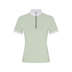 Damska koszulka konkursowa Catago Nice. Zielone bluzki damskie CATAGO, bez wzorów, eleganckie, bez kołnierzyka, bez ramiączek. Za 301.50 zł.