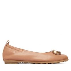 Baleriny Hispanitas. Brązowe balerinki damskie Hispanitas, bez wzorów. Za 479.99 zł.