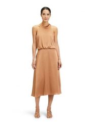 Vera Mont Sukienka w kolorze jasnobrązowym rozmiar: 44. Brązowe sukienki damskie Vera Mont, bez wzorów, bez ramiączek. Za 170.87 zł.