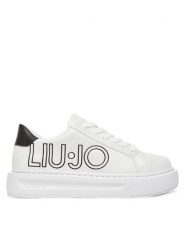 Liu Jo Sneakersy 4A5301 EX099 S Biały. Białe buty sportowe dziewczęce Liu Jo, ze skóry, bez zapięcia. Za 279.99 zł.