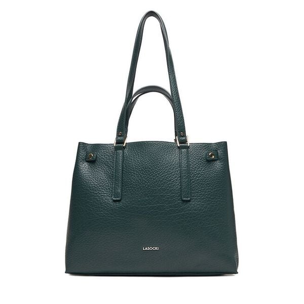 Torebka Lasocki. Zielone torebki klasyczne damskie Lasocki, bez dodatków. Za 199.99 zł.