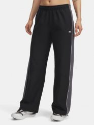 Damskie spodnie sportowe Under Armour UA Rival Swoven Pant-BLK. Czarne spodnie sportowe damskie Under Armour, l, bez wzorów, z materiału, na fitness i siłownię. Za 324.89 zł.