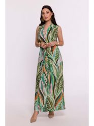 Be Wear Sukienka w kolorze zielonym rozmiar: XL. Zielone sukienki damskie Be Wear, bez wzorów, bez ramiączek. Za 171.28 zł.