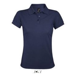 Damska koszulka polo Sol's Prime. Niebieskie bluzki damskie SOL'S, s, bez wzorów, eleganckie, bez kołnierzyka, bez ramiączek. Za 96.00 zł.