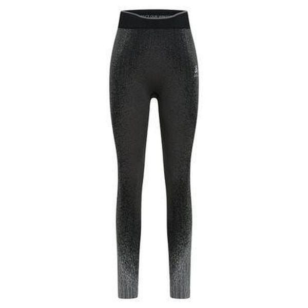Legginsy termoaktywne damskie Odlo Blackcomb Eco BL Bottom Long. Czarne legginsy damskie ODLO, s, bez wzorów. Za 297.99 zł.