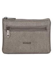 Beagles Portfel w kolorze srebrnym - 12,5 x 9 x 1 cm rozmiar: onesize. Szare portfele damskie Beagles, bez wzorów, z materiału. Za 36.94 zł.