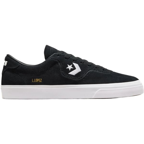 Buty sportowe Converse Louie Lopez Pro OX. Czarne obuwie sportowe casual damskie Converse, z zamszu. Za 390.00 zł.