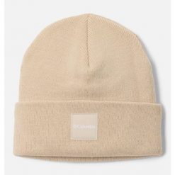 Czapka zimowa Columbia City Trek Heavyweight Beanie - dark stone. Brązowe czapki damskie Columbia, na zimę, bez wzorów. Za 71.99 zł.