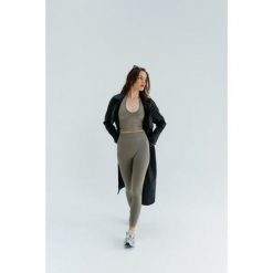 Legginsy modelujące do jogi Moonholi Malibu Evenings z wysokim stanem. Szare legginsy sportowe damskie MOONHOLI, m, bez wzorów, z podwyższonym stanem, na jogę i pilates. Za 359.00 zł.