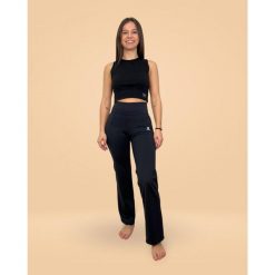 Legginsy poporodowe na płaski brzuch z włóknem Emana i technologią FIR Cloé. Czarne legginsy damskie Anaissa, m, bez wzorów, z poliamidu. W wyprzedaży za 200.00 zł.