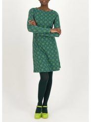Blutsgeschwister Sukienka "Mod a Hulagreen" w kolorze zielonym rozmiar: XL. Zielone sukienki damskie Blutsgeschwister, bez wzorów, z bawełny, bez ramiączek. Za 180.06 zł.