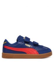 Puma Sneakersy Club II Era V PS 402307 19 Granatowy. Niebieskie buty sportowe chłopięce Puma, ze skóry, bez zapięcia. Za 219.99 zł.