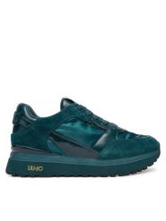 Liu Jo Sneakersy Maxi Wonder 91 BF5005 PX522 Niebieski. Niebieskie obuwie sportowe damskie Liu Jo, ze skóry, bez zapięcia. Za 759.99 zł.