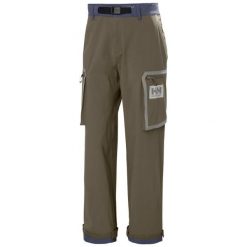 Odwrócone spodnie narciarskie Helly Hansen Archive. Brązowe spodnie sportowe damskie Helly Hansen, na zimę, bez wzorów, narciarskie. W wyprzedaży za 1,730.50 zł.
