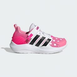Buty Adidas Disney Lightorama Minnie Mouse Children. Czarne obuwie sportowe damskie Adidas, bez zapięcia, do biegania. Za 279.00 zł.