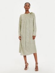 Tommy Hilfiger Sukienka koszulowa WW0WW42318 Żółty Relaxed Fit. Żółte sukienki damskie Tommy Hilfiger, bez wzorów, z wiskozy, bez ramiączek. Za 449.99 zł.