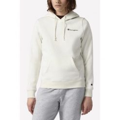 Bluza damska Champion Hooded Sweatshirt kremowa. Brązowe bluzy damskie Champion, l, bez wzorów, z kapturem. Za 199.00 zł.