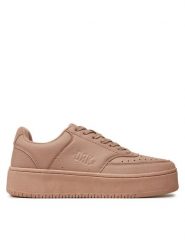 Dorko Sneakersy 90 Classic Platform DS24F39W Złoty. Żółte obuwie sportowe damskie Dorko, ze skóry, bez zapięcia. Za 139.99 zł.