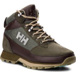 Trekkingi HELLY HANSEN - W Chilcotin 114-28.489 Forest Night/Warm Espresso/Ivy Green. Brązowe obuwie trekkingowe damskie Helly Hansen, z materiału. W wyprzedaży za 359.00 zł.