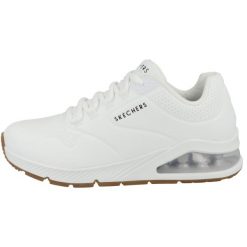 Buty do chodzenia damskie Skechers Uno 2 Air Around You. Białe obuwie sportowe damskie Skechers, z materiału, bez zapięcia, trekkingowe. Za 435.00 zł.