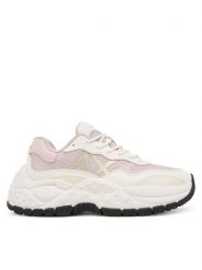 Armani Exchange Sneakersy XW001626 AF19530 MZ291 Różowy. Czerwone obuwie sportowe damskie Armani Exchange, z materiału, bez zapięcia. Za 889.99 zł.
