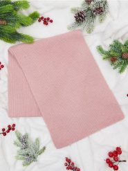 Szalik - różowy. Czerwone szaliki damskie Sinsay, bez wzorów, z materiału. Za 35.99 zł.