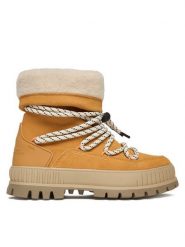 Palladium Śniegowce Pallashock Hiver 94349-621-M Brązowy. Brązowe śniegowce damskie Palladium, ze skóry. Za 539.99 zł.