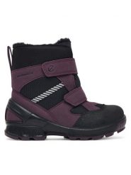 ECCO Śniegowce Biom Hike Infant 75362161867 Fioletowy. Fioletowe kozaki dziewczęce ECCO, bez wzorów, z nubiku, bez obcasa, bez zapięcia. Za 359.99 zł.
