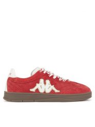 Kappa Sneakersy FC-24880H Czerwony. Czerwone obuwie sportowe damskie Kappa, z nubiku, bez zapięcia. Za 159.99 zł.