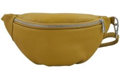 Saszetka skórzana nerka BARBERINI'S c. żółta 796-43. Żółte nerki i saszetki damskie Barberinis, bez wzorów, ze skóry. Za 139.99 zł.