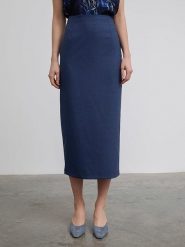 BGN Spódnica w kolorze granatowym rozmiar: 36. Niebieskie spódnice damskie BGN, na co dzień, bez wzorów, maxi. Za 57.06 zł.
