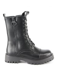 Foreverfolie Botki w kolorze czarnym rozmiar: 38. Czarne botki damskie Foreverfolie, bez obcasa, bez zapięcia. Za 143.95 zł.