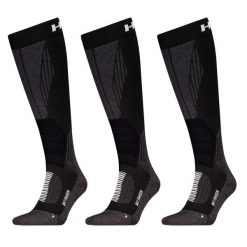 Skarpety narciarskie dla dorosłych HEAD Racer Kneehigh 3 pary. Czarne skarpetki damskie Head, bez wzorów. Za 346.99 zł.