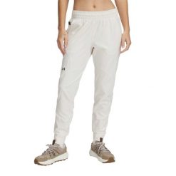 Spodnie Damskie Dresowe Under Armour Unstoppable Jogger. Brązowe spodnie dresowe damskie Under Armour, bez wzorów, z dresówki. Za 349.99 zł.