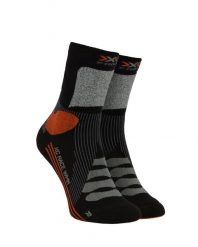 Skarpety damskie X-SOCKS X-COUNTRY RACE 4.0 Grey. Brązowe skarpetki damskie X Socks, bez wzorów, z dzianiny. Za 70.00 zł.