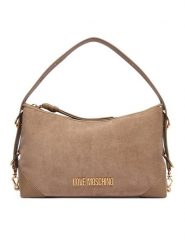 LOVE MOSCHINO Torebka JC4091PP1PLD110A Beżowy. Brązowe torebki klasyczne damskie Love Moschino, ze skóry, bez dodatków. Za 879.99 zł.
