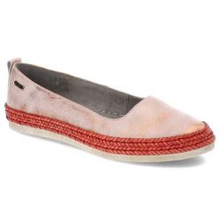 Pomarańczowe Espadryle Maciejka Damskie Skórzane Półbuty. Brązowe espadryle damskie Maciejka, bez wzorów, ze skóry, bez obcasa. Za 169.00 zł.