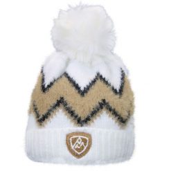 Czapka Peak Mountain Bon-Mouton. Brązowe czapki damskie Peak Mountain, na zimę, bez wzorów. W wyprzedaży za 127.00 zł.