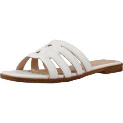 Sandały MTNG 59623M Biały. Białe sandały damskie mtng, bez wzorów, z syntetyku, bez obcasa, bez zapięcia. Za 127.99 zł.
